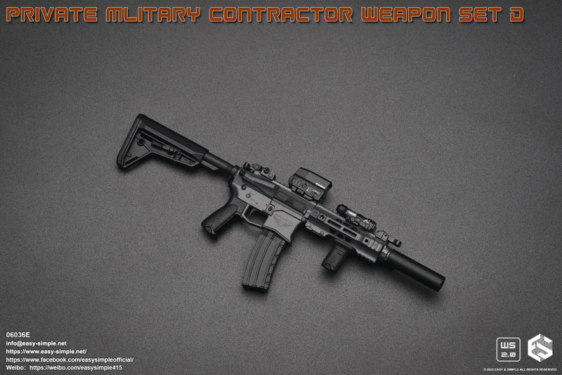 Load image into Gallery viewer, Private Military Contractor Weapon Set E - MINT IN BOX
