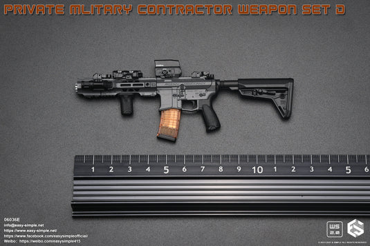 Private Military Contractor Weapon Set E - MINT IN BOX