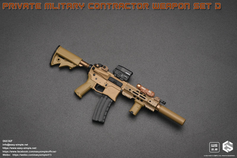 Load image into Gallery viewer, Private Military Contractor Weapon Set F - MINT IN BOX
