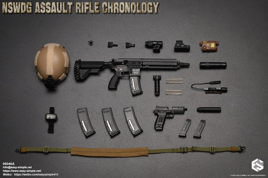 NSWDG Assault Rifle Chronology - Coyote Tan Two Point Rifle Sling