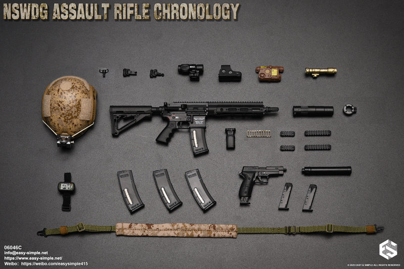 Load image into Gallery viewer, NSWDG Assault Rifle Chronology - P226 Pistol w/Suppressor
