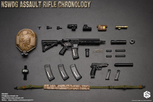 NSWDG Assault Rifle Chronology - AOR1 & Coyote Tan Two-Point Rifle Sling