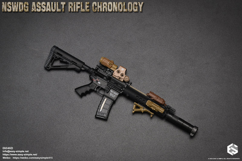 Load image into Gallery viewer, NSWDG Chronology Rifle D w/Attachment Set
