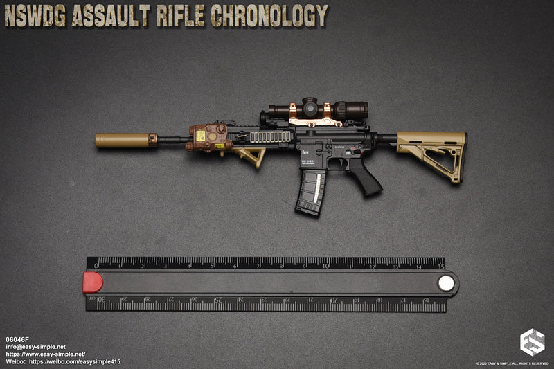 Load image into Gallery viewer, NSWDG Chronology Rifle F w/Attachment Set

