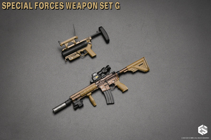 Load image into Gallery viewer, Special Forces Weapon Set G Ver. A - MINT IN BOX - 06047A
