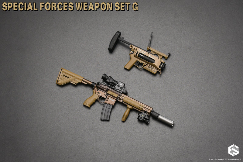 Load image into Gallery viewer, Special Forces Weapon Set G Ver. A - MINT IN BOX - 06047A
