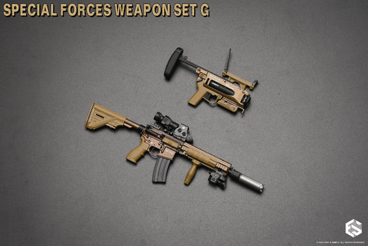 Special Forces Weapon Set G Ver. A - MINT IN BOX - 06047A