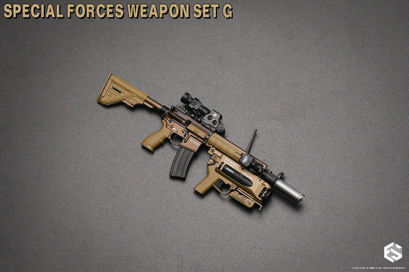 Load image into Gallery viewer, Special Forces Weapon Set G Ver. A - MINT IN BOX - 06047A
