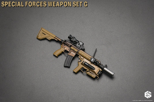 Special Forces Weapon Set G Ver. A - MINT IN BOX - 06047A