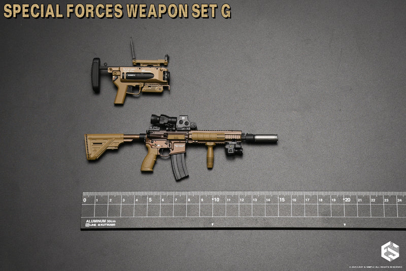 Load image into Gallery viewer, Special Forces Weapon Set G Ver. A - MINT IN BOX - 06047A

