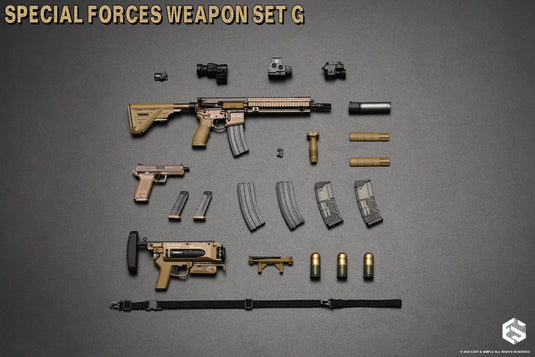Special Forces Weapon Set G Ver. A - MINT IN BOX - 06047A