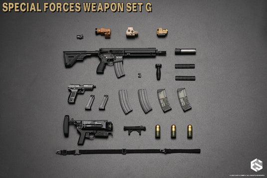 Special Forces Weapon Set G Ver. B - MINT IN BOX - 06047B