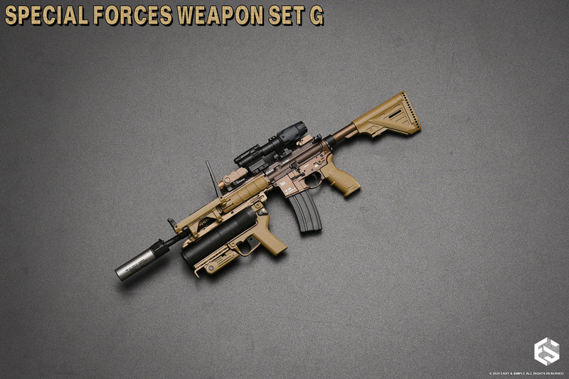 Load image into Gallery viewer, Special Forces Weapon Set G Ver. C - MINT IN BOX - 06047C
