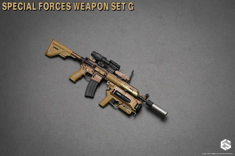 Load image into Gallery viewer, Special Forces Weapon Set G Ver. C - MINT IN BOX - 06047C
