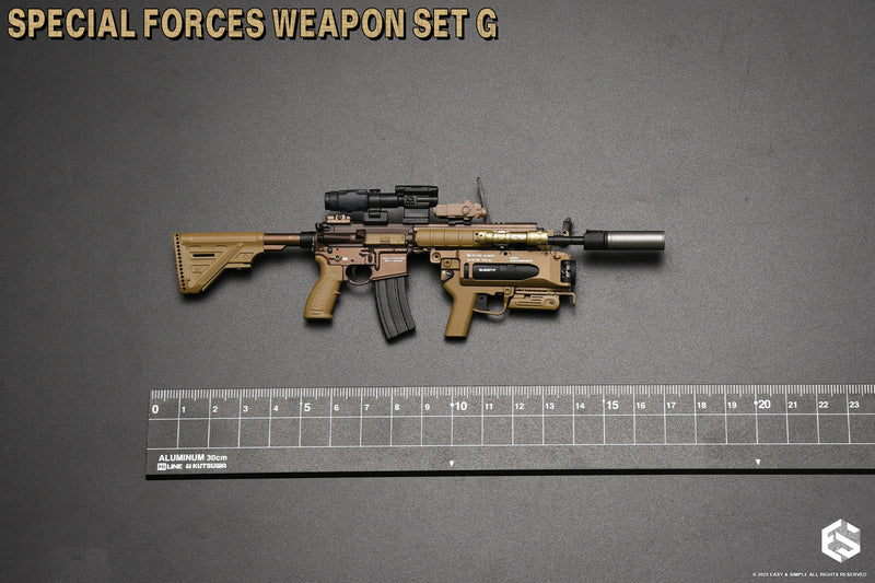 Load image into Gallery viewer, Special Forces Weapon Set G Ver. C - MINT IN BOX - 06047C
