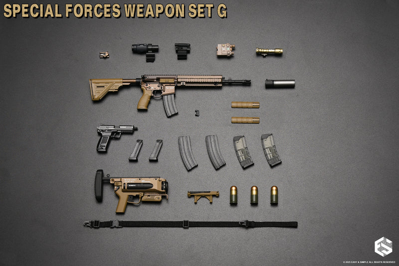 Load image into Gallery viewer, Special Forces Weapon Set G Ver. C - MINT IN BOX - 06047C
