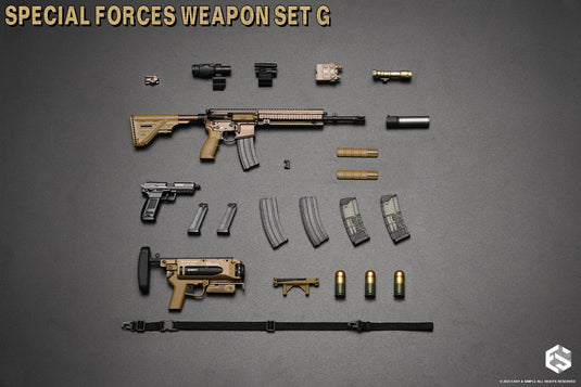 Special Forces Weapon Set G Ver. C - MINT IN BOX - 06047C