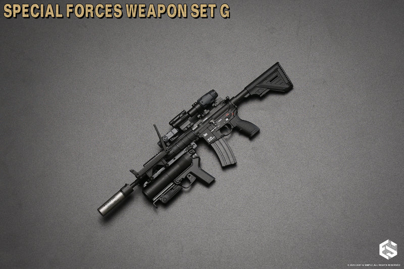 Load image into Gallery viewer, Special Forces Weapon Set G Ver. D - MINT IN BOX - 06047D
