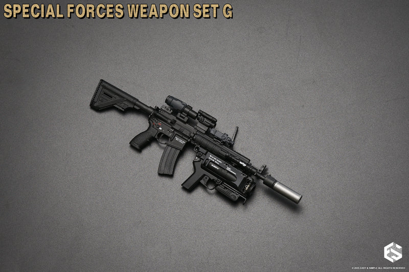 Load image into Gallery viewer, Special Forces Weapon Set G Ver. D - MINT IN BOX - 06047D
