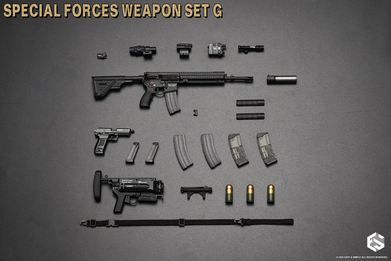 Load image into Gallery viewer, Special Forces Weapon Set G Ver. D - MINT IN BOX - 06047D
