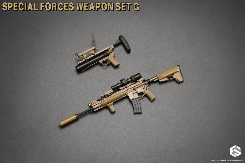 Load image into Gallery viewer, Special Forces Weapon Set G Ver. E - MINT IN BOX - 06047E
