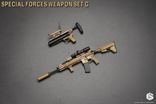 Special Forces Weapon Set G Ver. E - MINT IN BOX - 06047E