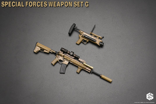 Special Forces Weapon Set G Ver. E - MINT IN BOX - 06047E