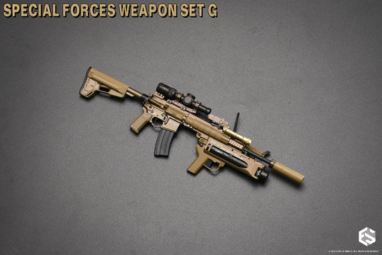 Special Forces Weapon Set G Ver. E - MINT IN BOX - 06047E