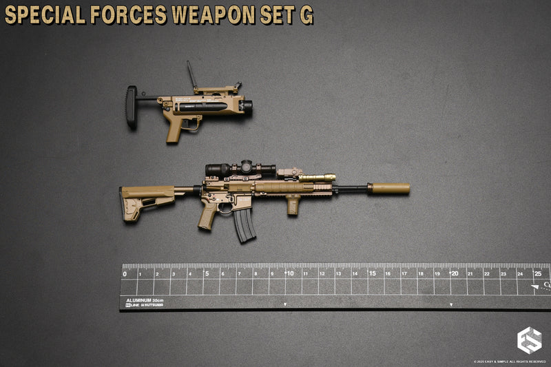 Load image into Gallery viewer, Special Forces Weapon Set G Ver. E - MINT IN BOX - 06047E
