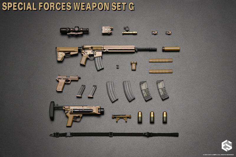 Load image into Gallery viewer, Special Forces Weapon Set G Ver. E - MINT IN BOX - 06047E
