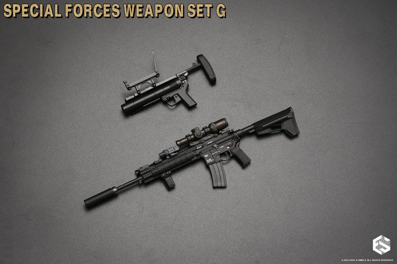 Load image into Gallery viewer, Special Forces Weapon Set G Ver. F - MINT IN BOX - 06047F

