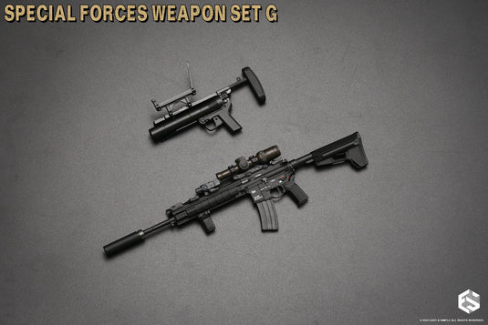 Special Forces Weapon Set G Ver. F - MINT IN BOX - 06047F