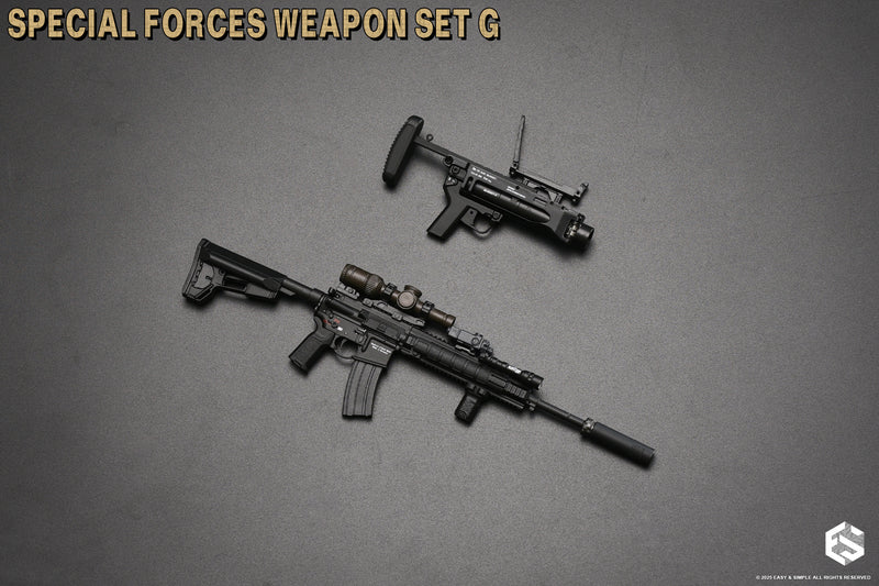 Load image into Gallery viewer, Special Forces Weapon Set G Ver. F - MINT IN BOX - 06047F
