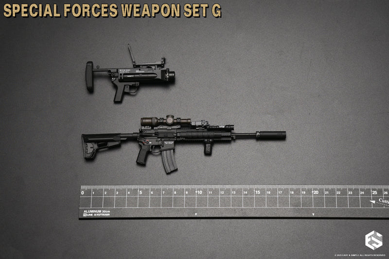 Load image into Gallery viewer, Special Forces Weapon Set G Ver. F - MINT IN BOX - 06047F
