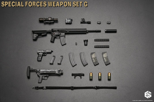 Special Forces Weapon Set G Ver. F - MINT IN BOX - 06047F