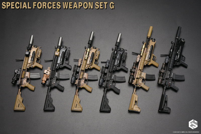 Load image into Gallery viewer, Special Forces Weapon Set G Ver. C - MINT IN BOX - 06047C
