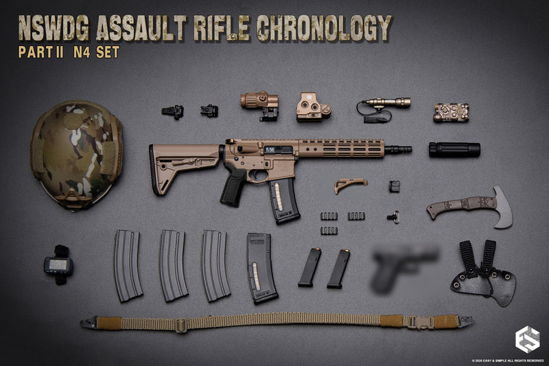 Load image into Gallery viewer, PREORDER DEPOSIT NSWDG Assault Rifle Chronology Part II N4 Set - MINT IN BOX
