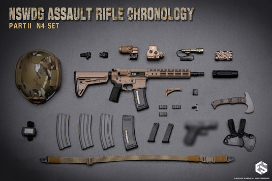 PREORDER DEPOSIT NSWDG Assault Rifle Chronology Part II N4 Set - MINT IN BOX