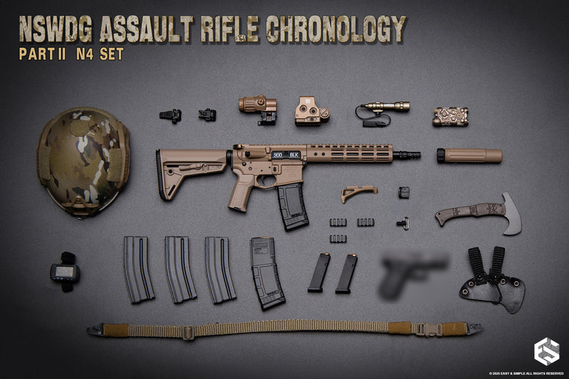 Load image into Gallery viewer, PREORDER DEPOSIT NSWDG Assault Rifle Chronology Part II N4 Set - MINT IN BOX
