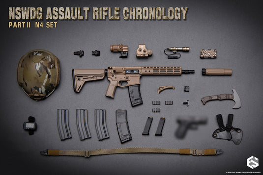 PREORDER DEPOSIT NSWDG Assault Rifle Chronology Part II N4 Set - MINT IN BOX
