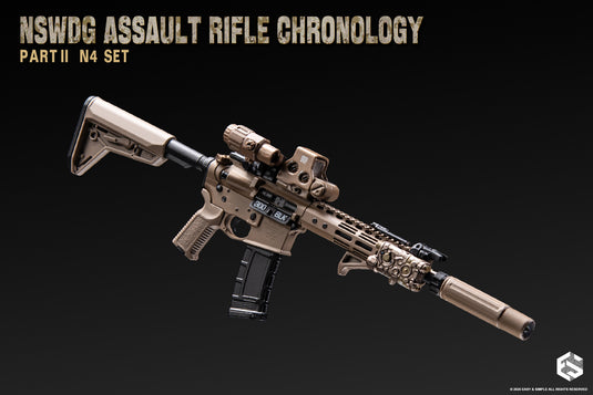 PREORDER DEPOSIT NSWDG Assault Rifle Chronology Part II N4 Set - MINT IN BOX