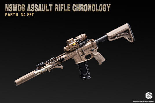PREORDER DEPOSIT NSWDG Assault Rifle Chronology Part II N4 Set - MINT IN BOX