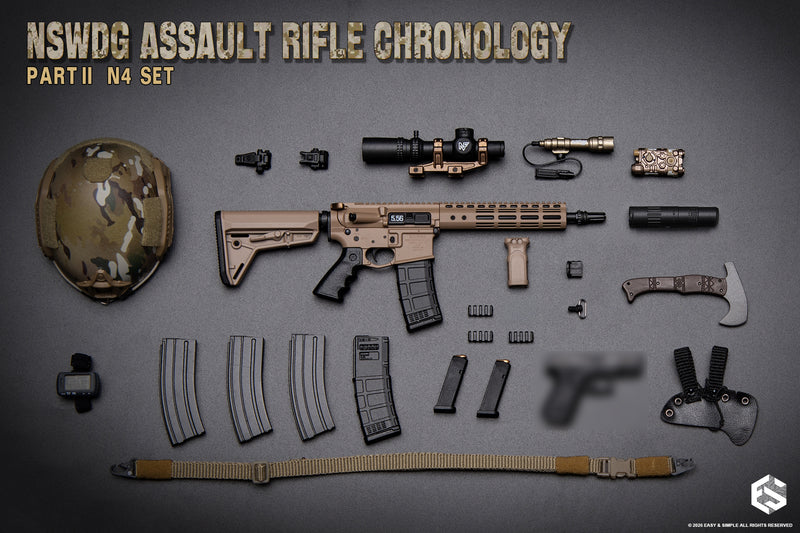 Load image into Gallery viewer, PREORDER DEPOSIT NSWDG Assault Rifle Chronology Part II N4 Set - MINT IN BOX
