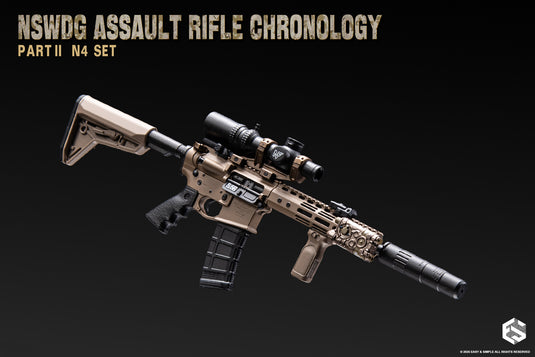 PREORDER DEPOSIT NSWDG Assault Rifle Chronology Part II N4 Set - MINT IN BOX
