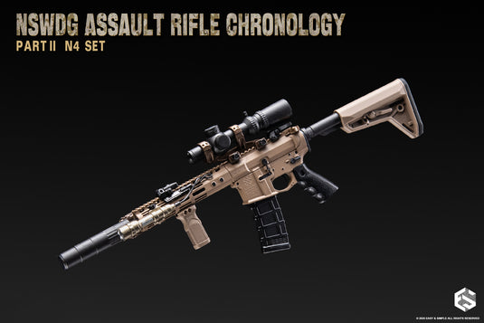 PREORDER DEPOSIT NSWDG Assault Rifle Chronology Part II N4 Set - MINT IN BOX