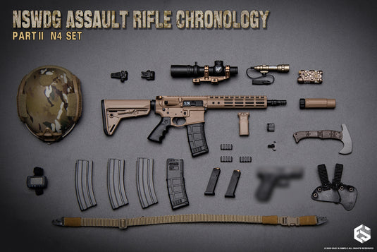 PREORDER DEPOSIT NSWDG Assault Rifle Chronology Part II N4 Set - MINT IN BOX