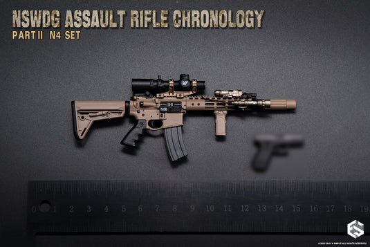 PREORDER DEPOSIT NSWDG Assault Rifle Chronology Part II N4 Set - MINT IN BOX
