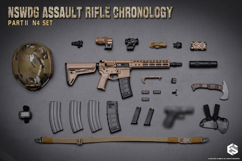 Load image into Gallery viewer, PREORDER DEPOSIT NSWDG Assault Rifle Chronology Part II N4 Set - MINT IN BOX
