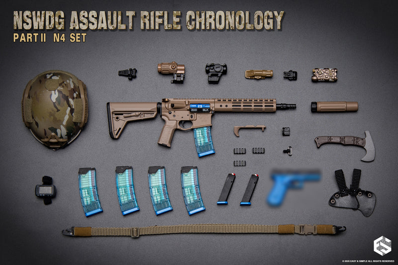 Load image into Gallery viewer, PREORDER DEPOSIT NSWDG Assault Rifle Chronology Part II N4 Set - MINT IN BOX
