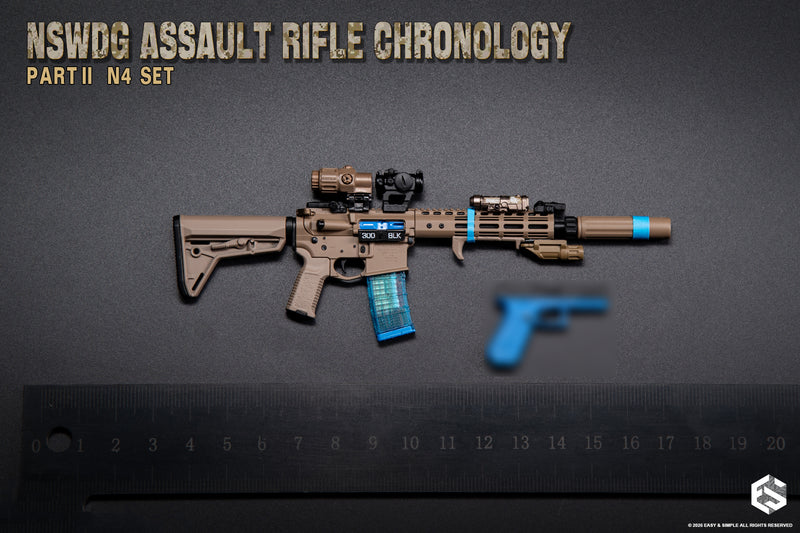 Load image into Gallery viewer, PREORDER DEPOSIT NSWDG Assault Rifle Chronology Part II N4 Set - MINT IN BOX
